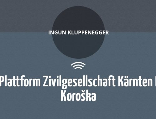 Radio Agora: INGUN KLUPPENEGGER  Plattform Zivilgesellschaft Kärnten I Koroška